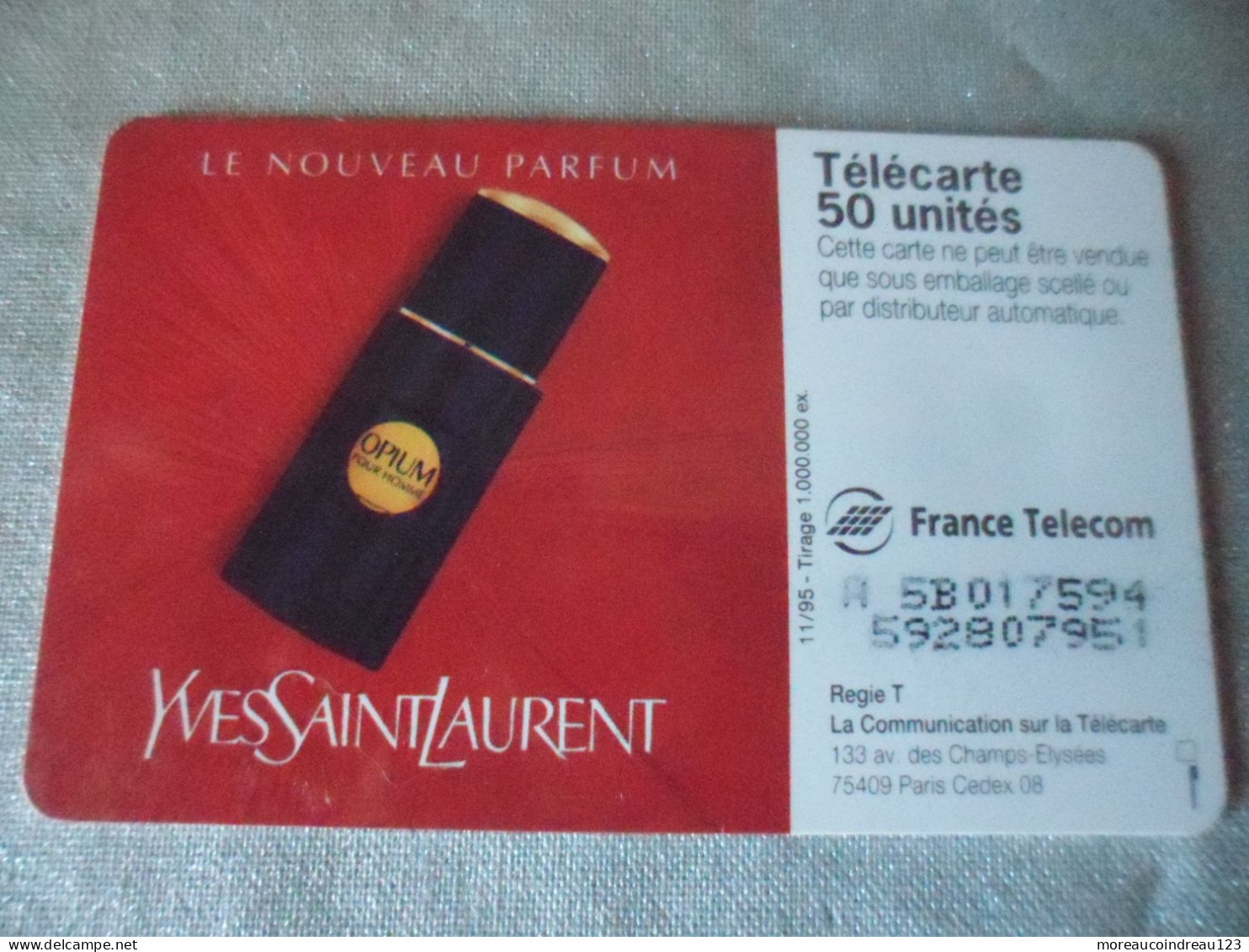 Télécarte Opium - Profumi