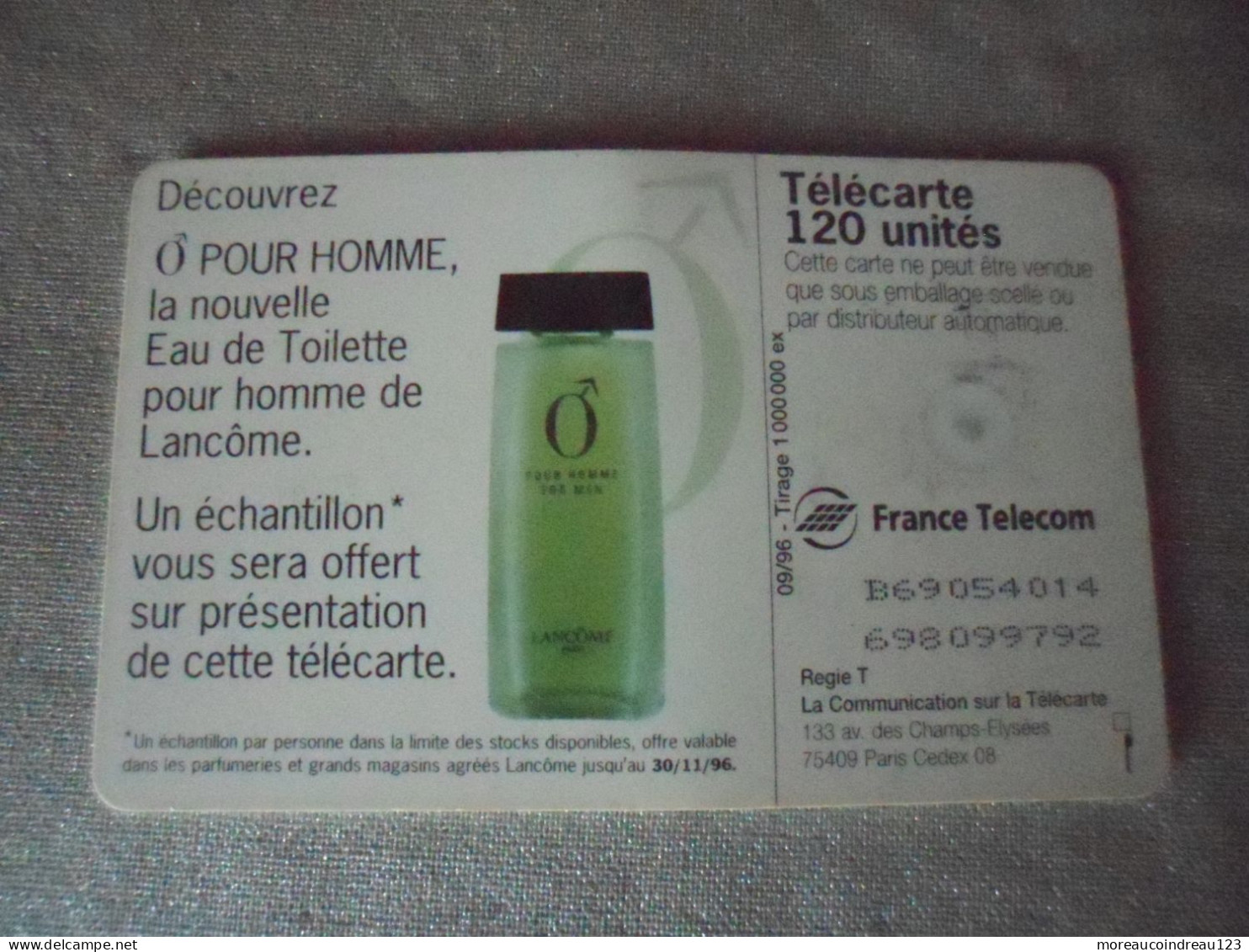 Télécarte Lancôme - Profumi