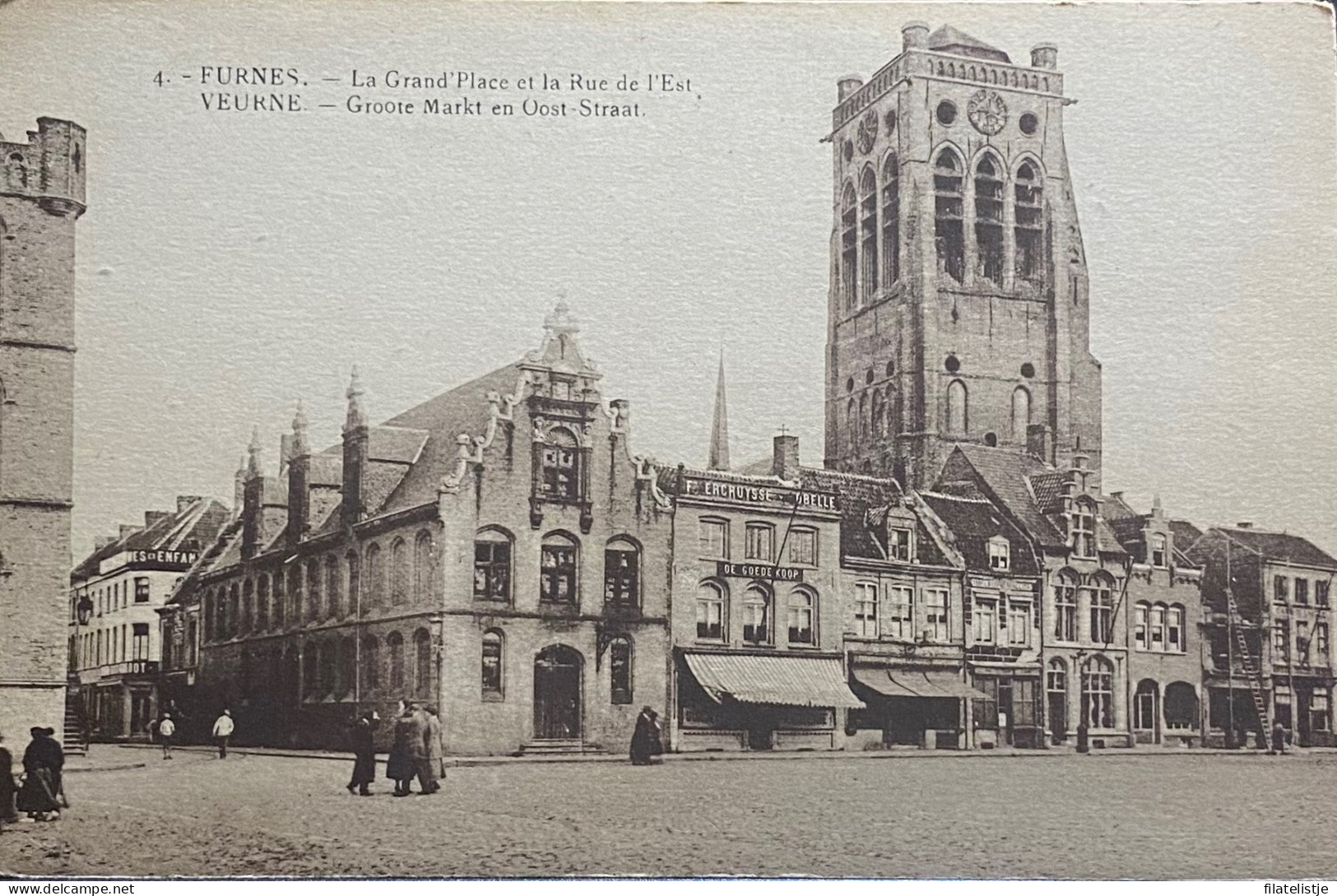 Veurne 4 Postkaarten - Veurne