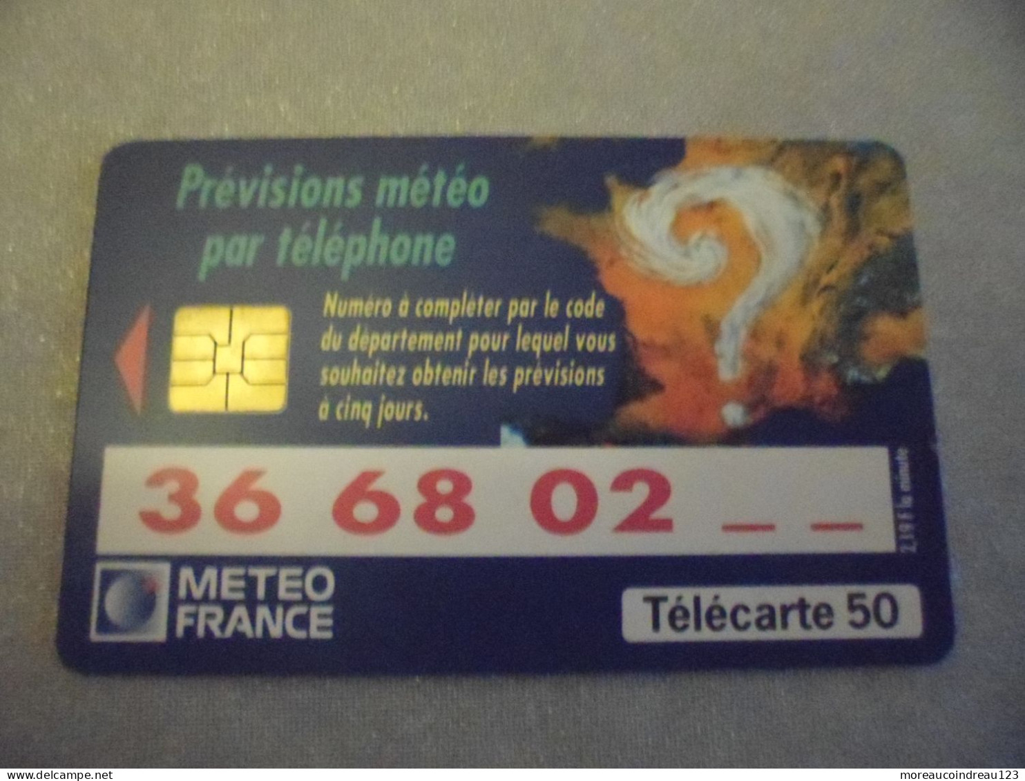 2 X Télécartes Météo France 50 Unités Et120 Unités - Seasons