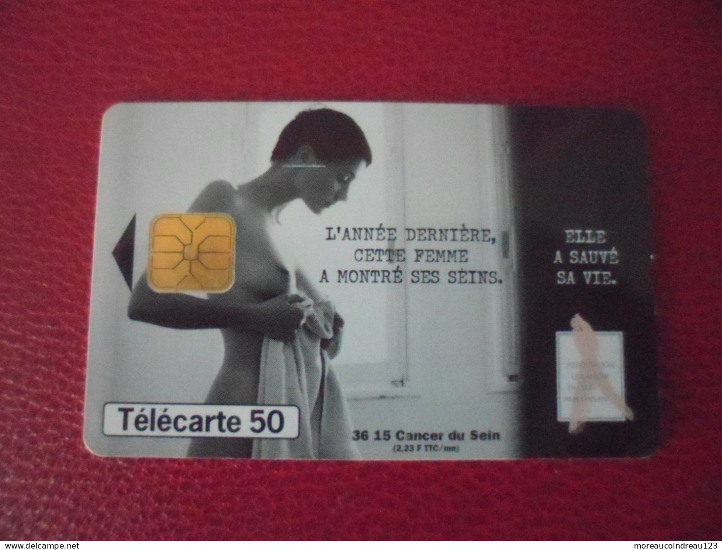 Télécarte Association Le Cancer Du Sein 50 Unités - Jahreszeiten