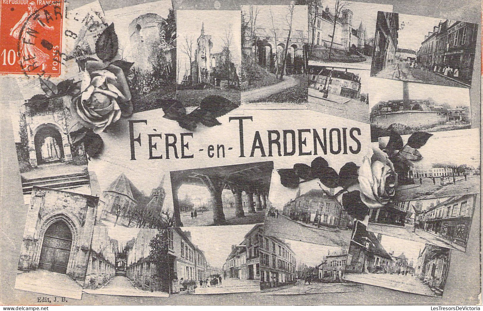 FRANCE - 02 - FERE EN TARDENOIS - Multivues Sur La Ville - Carte Postale Ancienne - Fere En Tardenois