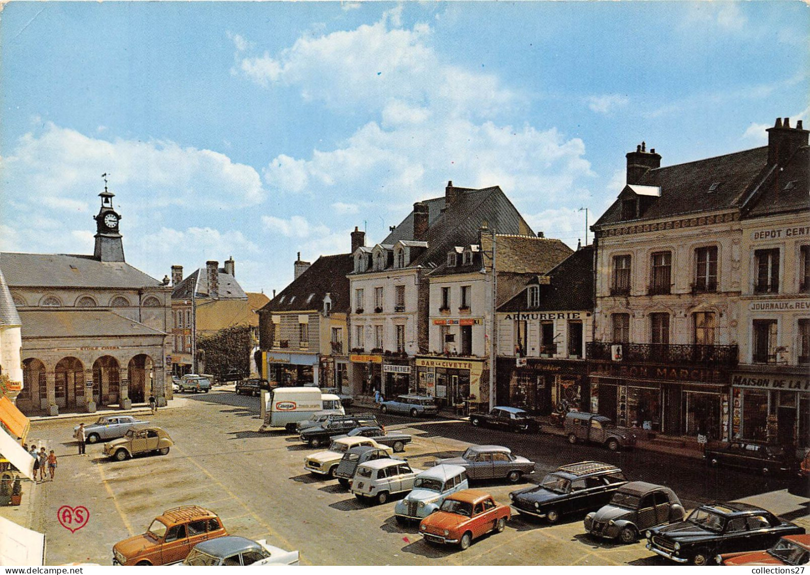 61-MORTAGNE-AU-PERCHE- LA PLACE DU GENERALE DE GAULLE - Mortagne Au Perche