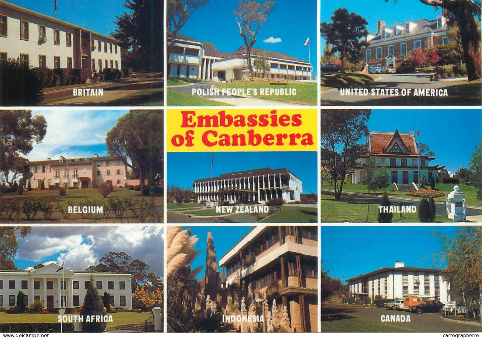Australia Canberra (A.C.T) Foreign Embassies - Canberra (ACT)