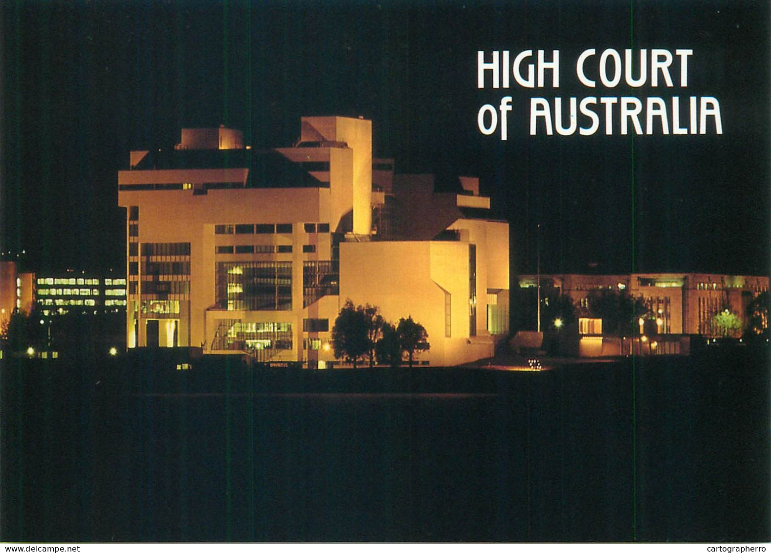 Australia Canberra (A.C.T) High Court Of Australia Nocturnal View - Canberra (ACT)