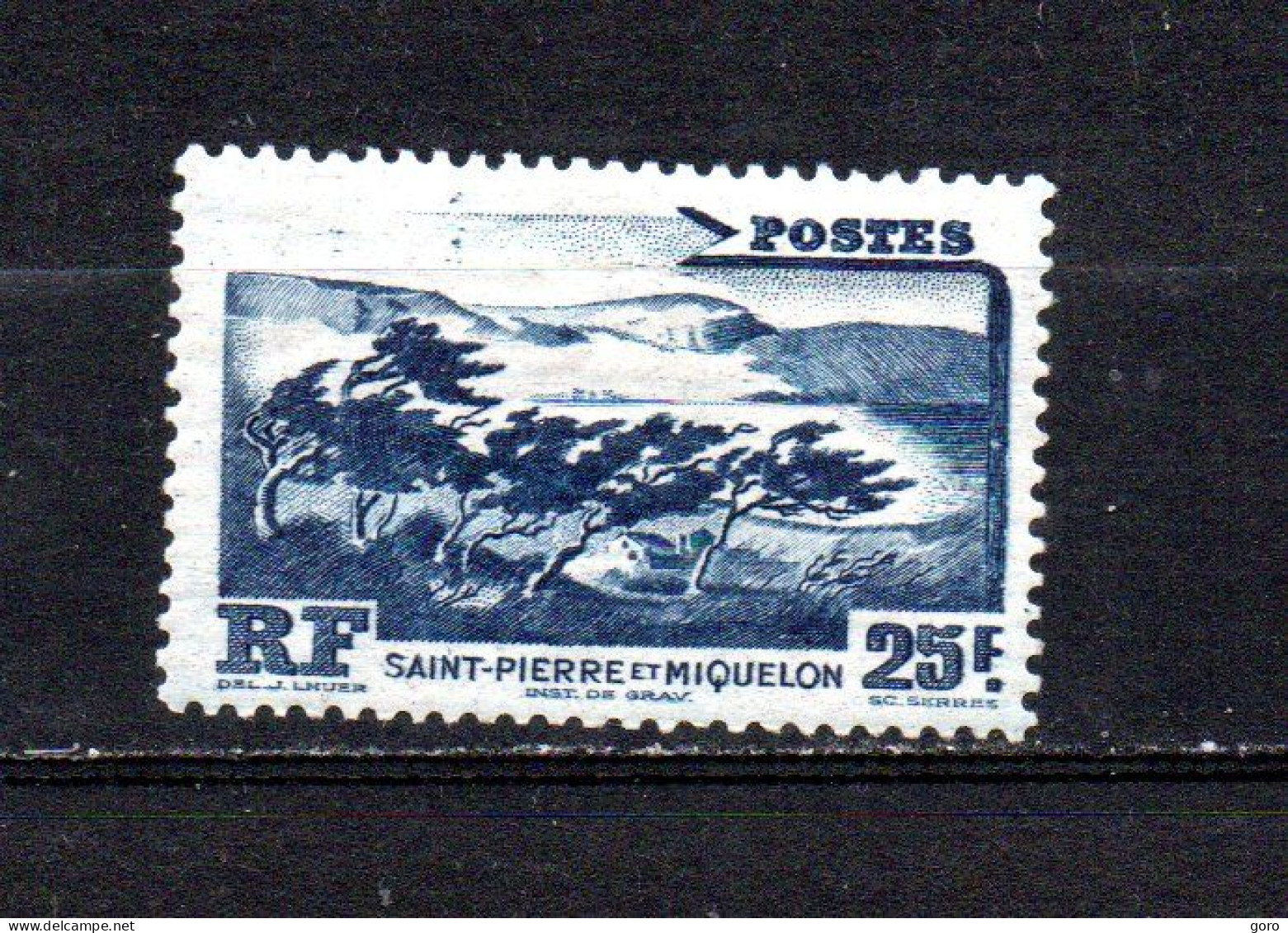 San Pedro Y Miquelon   1947  .-   Y&T   Nº    343 - Used Stamps