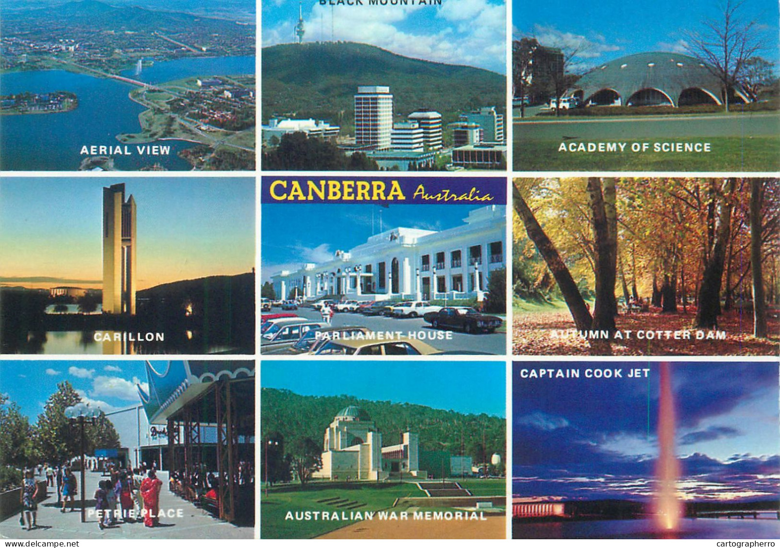 Australia Canberra (A.C.T) Several Views - Canberra (ACT)