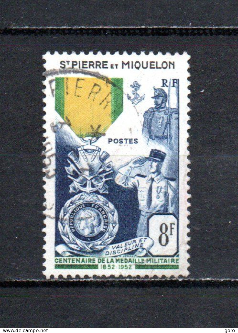 San Pedro Y Miquelon   1952  .-   Y&T   Nº    347 - Used Stamps