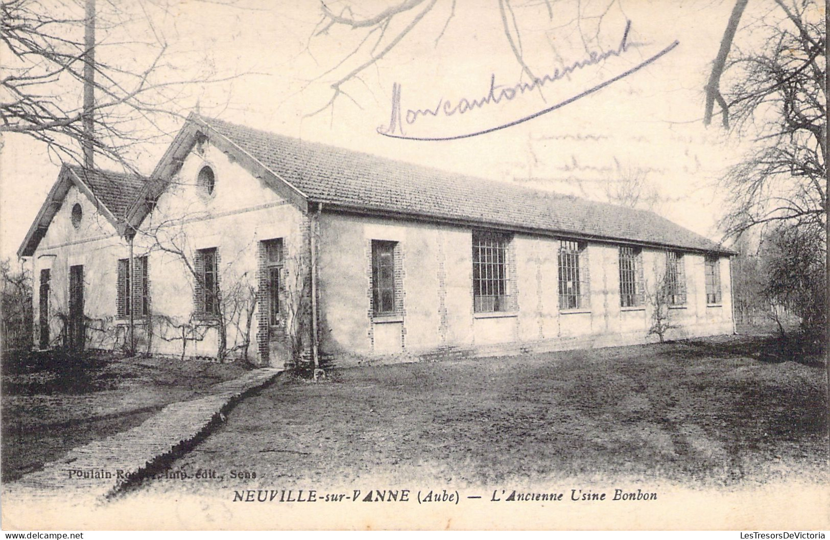 FRANCE - 10 - NEUVILLE SUR VANNE - L'Ancienne Usine Bonbon - Carte Postale Ancienne - Other & Unclassified