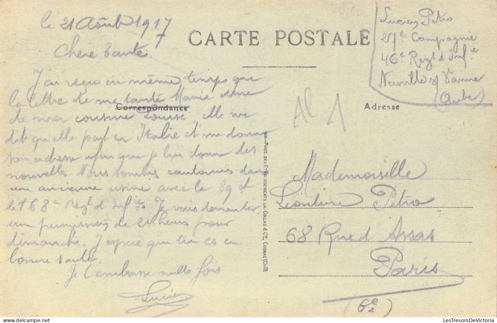 FRANCE - 10 - NEUVILLE SUR VANNE - L'Ancienne Usine Bonbon - Carte Postale Ancienne - Other & Unclassified