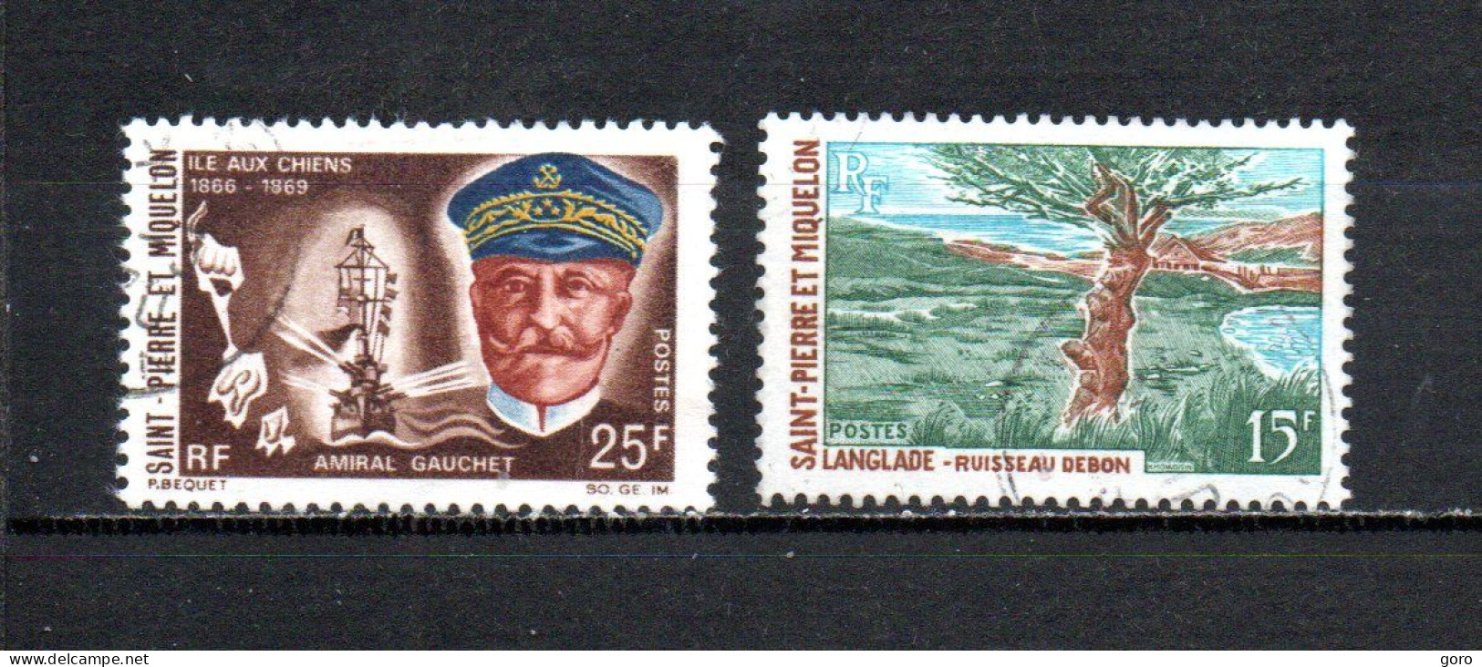 San Pedro Y Miquelon   1968-69  .-   Y&T   Nº    383-386 - Used Stamps