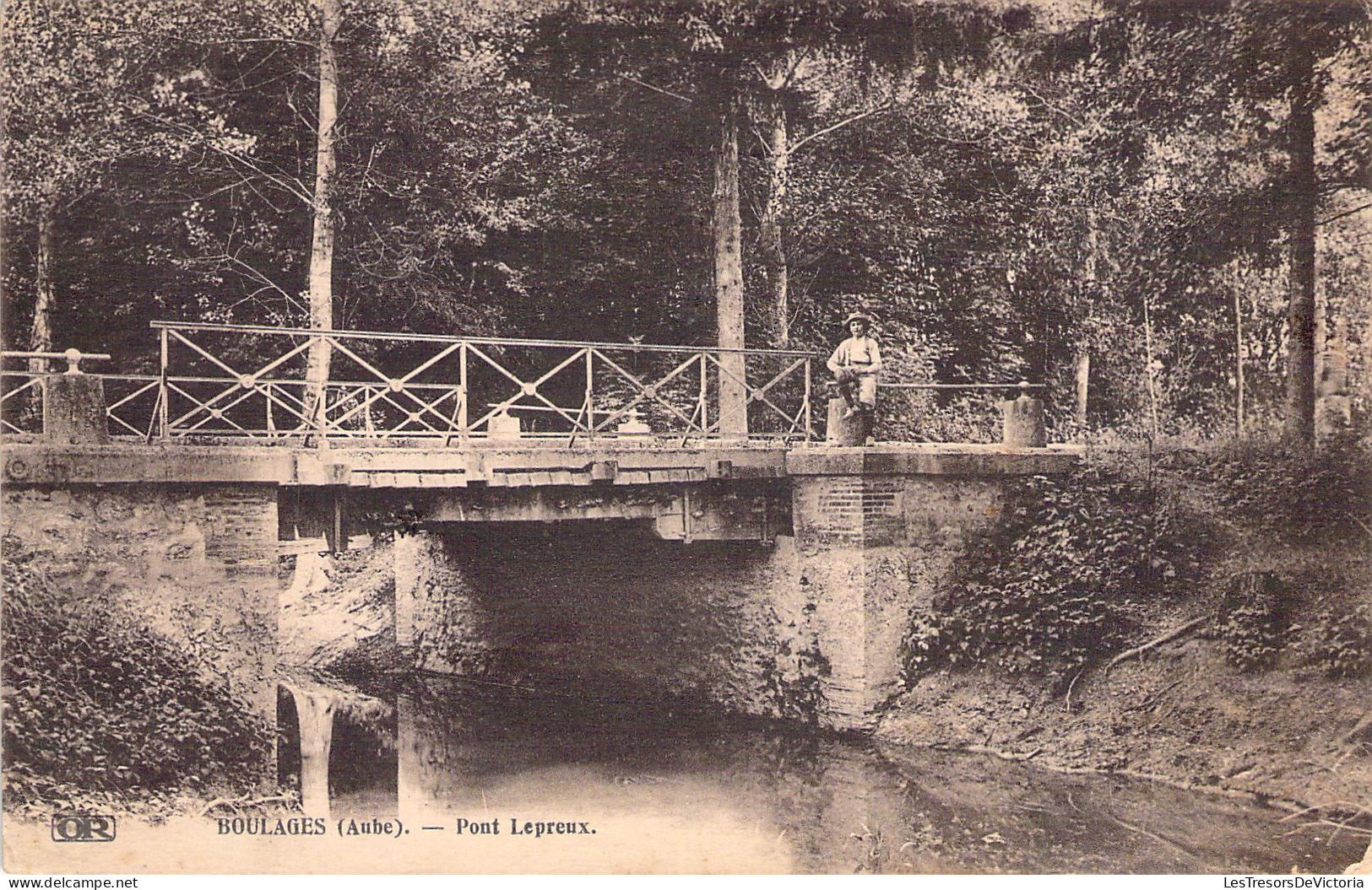 FRANCE - 10 - BOULAGES - Pont Lepreux - Edit CH Brunel - Carte Postale Ancienne - Andere & Zonder Classificatie