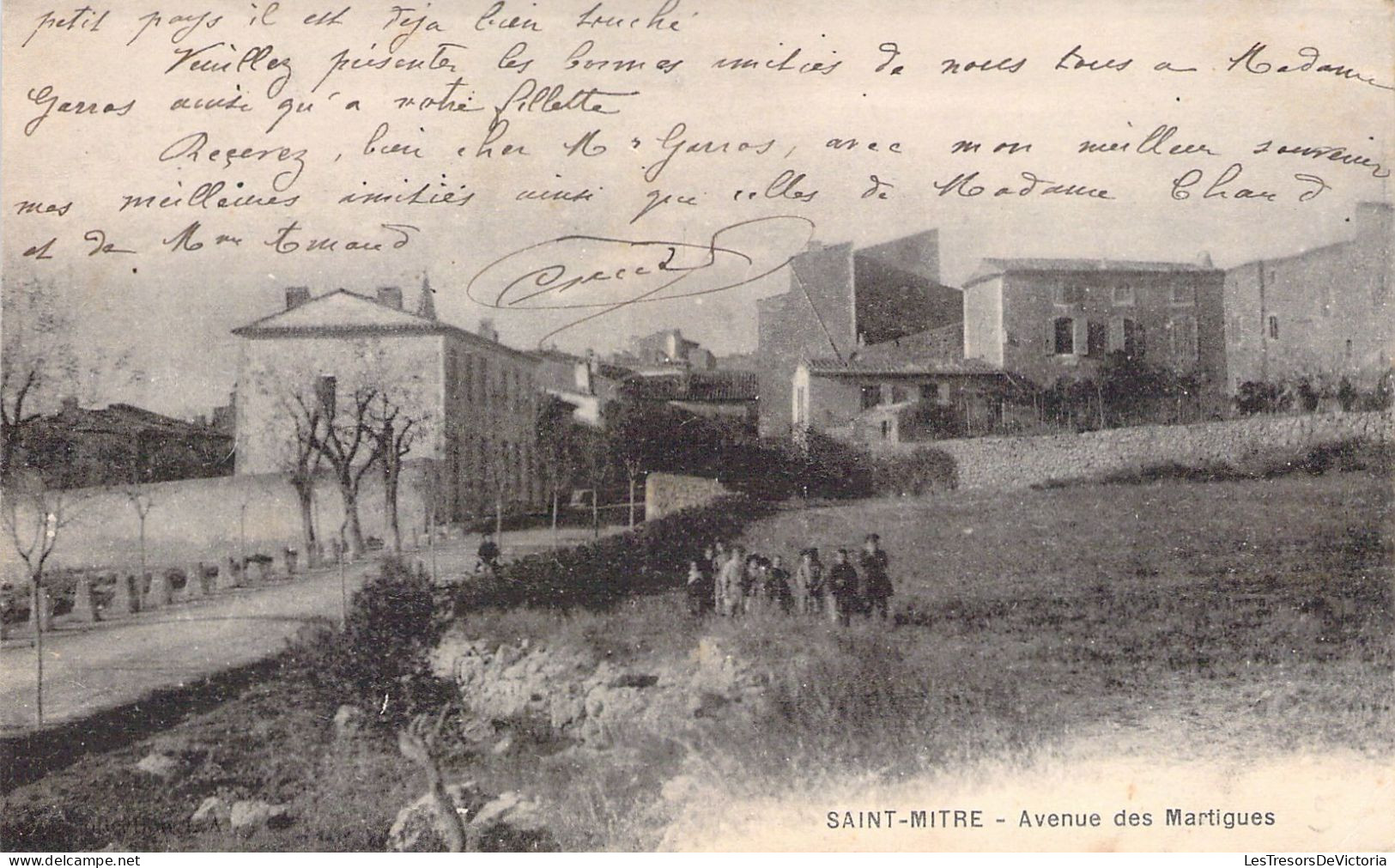 FRANCE - 13 - SAINT MITRE - Avenue Des Martigues - Carte Postale Ancienne - Otros & Sin Clasificación