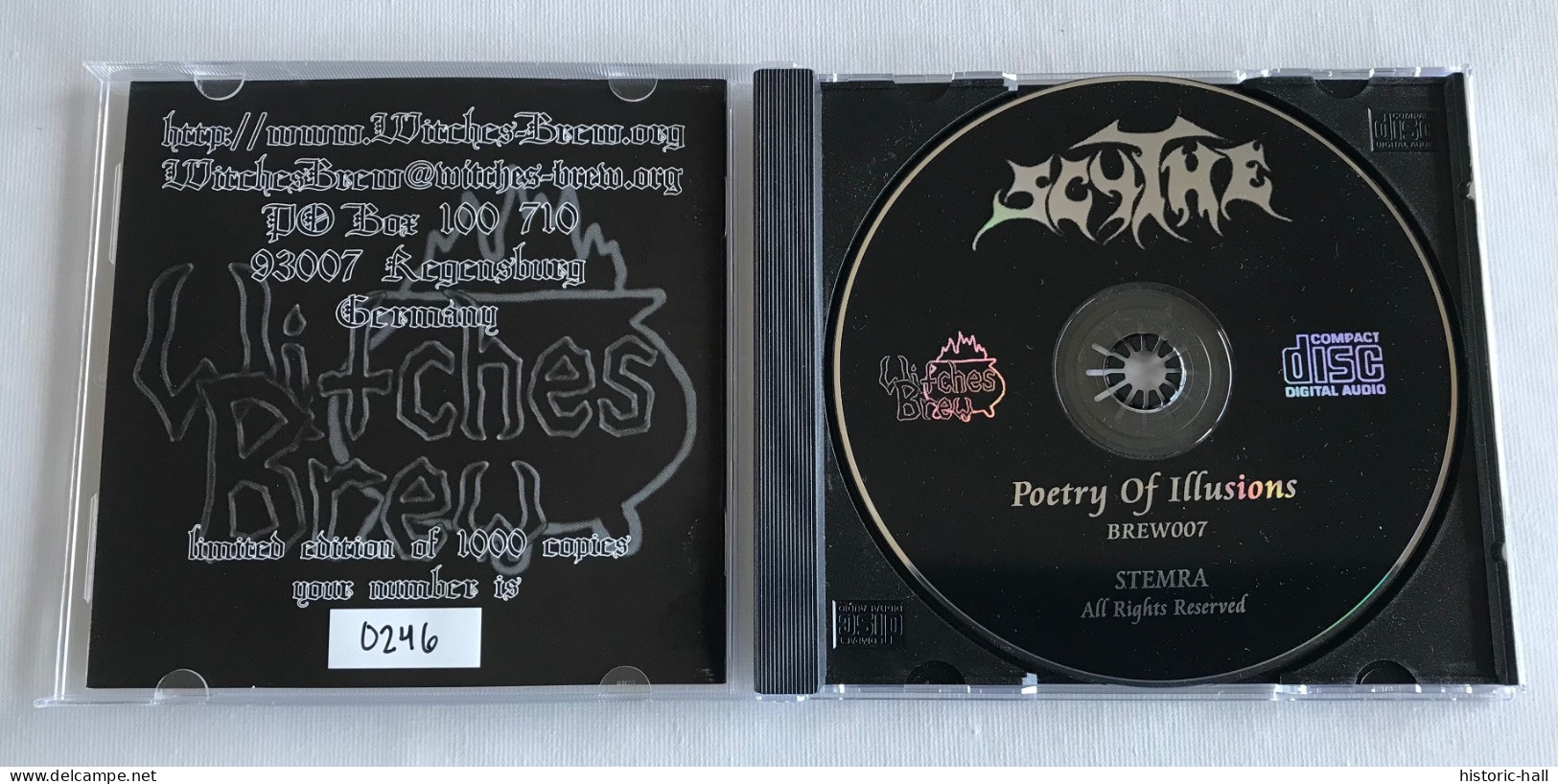 SCYTHE - Poerty Of Illusions - CD - 2003 - 1000 Ex - Hard Rock & Metal