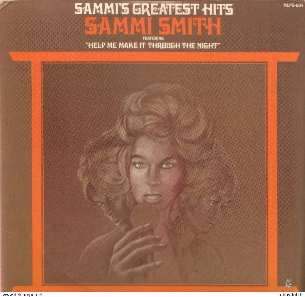 * LP *  SAMMI SMITH - SAMMI'S GREATEST HITS (Canada 1974 EX-) - Country Y Folk