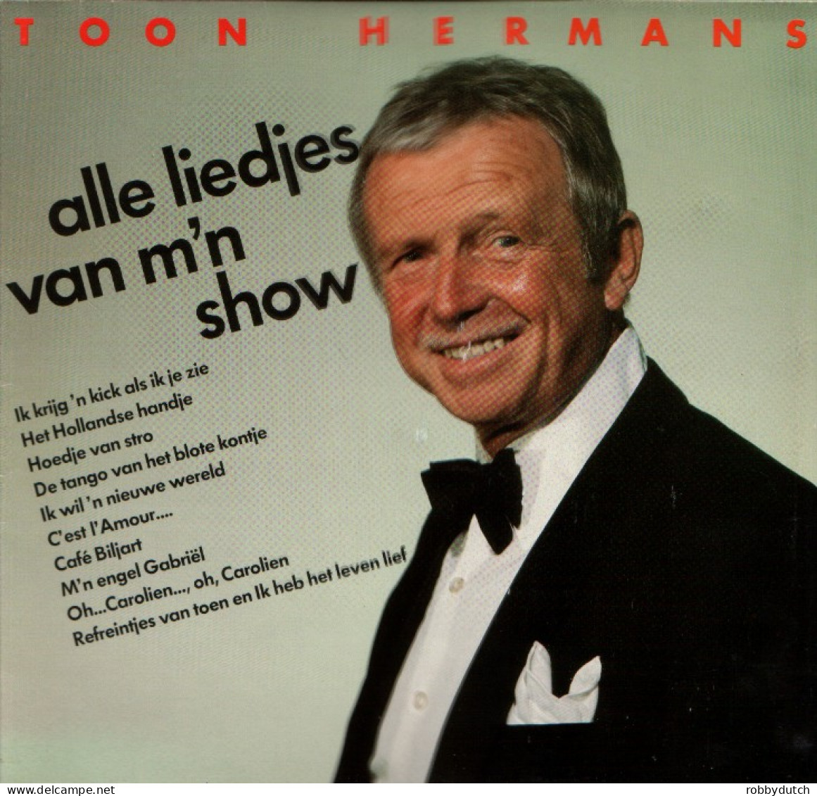 * LP * TOON HERMANS - ALLE LIEDJES VAN M'N SHOW (Holland 1983) - Humour, Cabaret