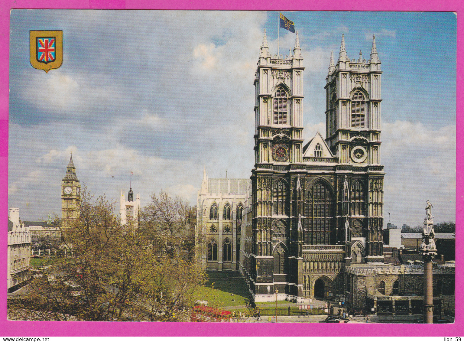 289918 / United Kingdom - London -  Westminster Abbey , Big Ben Monument PC 78 Great Britain Grande-Bretagne - Westminster Abbey