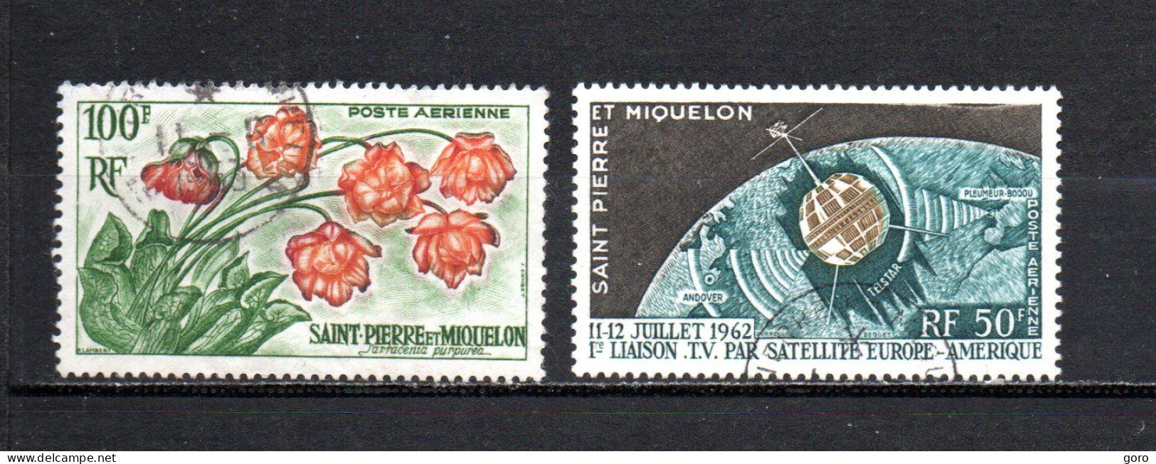 San Pedro Y Miquelon   1962  .-   Y&T   Nº    27-29    Aéreos - Used Stamps