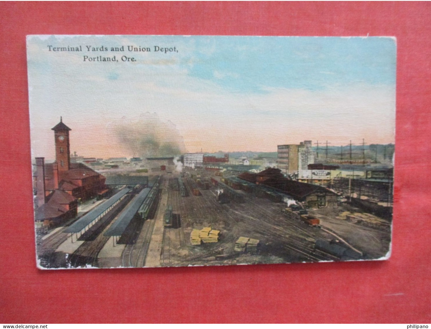 Terminal Yards & Union Depot        Portland  Oregon > Portland      Ref 5992 - Portland