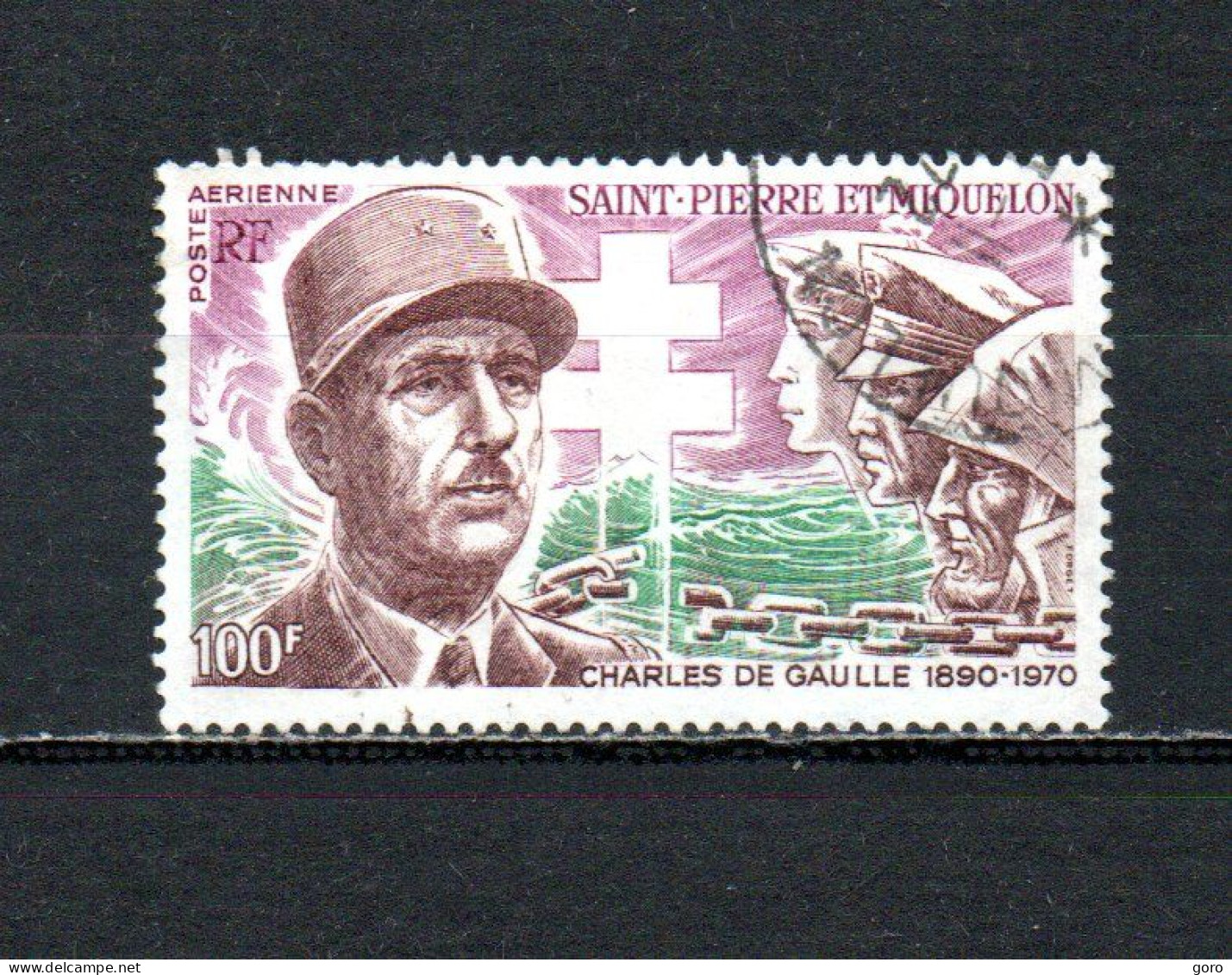 San Pedro Y Miquelon   1970  .-   Y&T   Nº    53    Aéreo - Used Stamps
