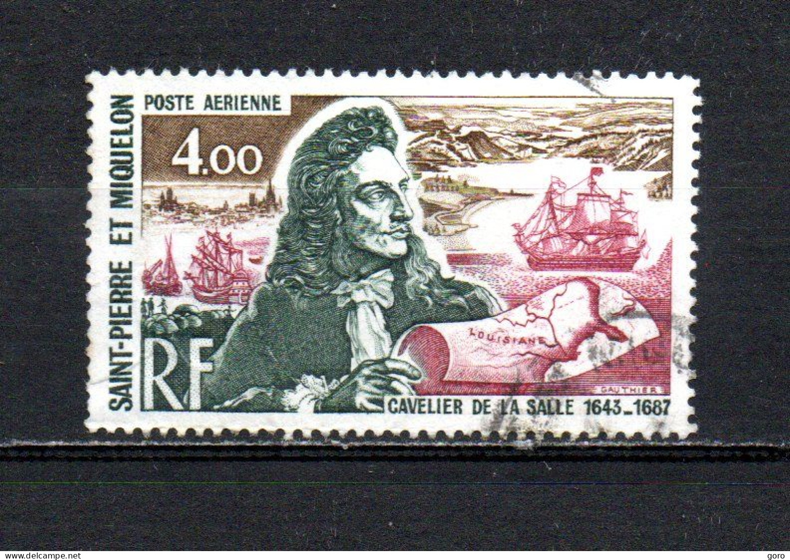 San Pedro Y Miquelon   1973  .-   Y&T   Nº    56    Aéreo - Used Stamps