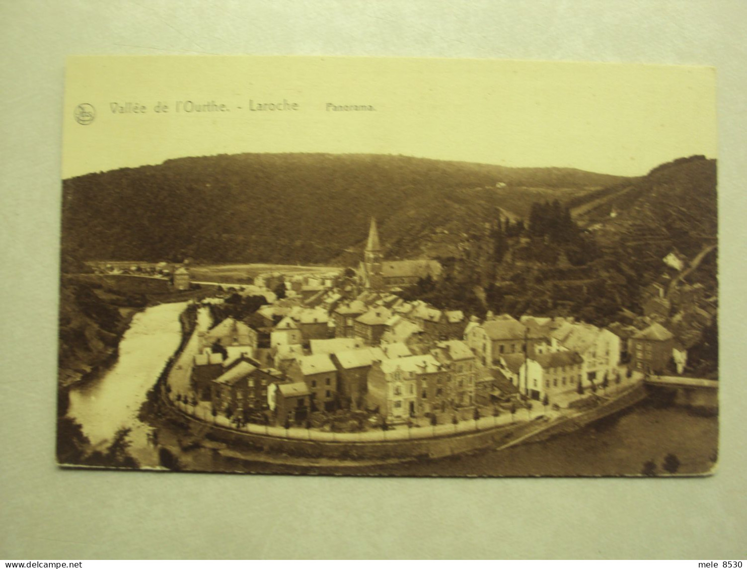 52494 - LA ROCHE EN ARDENNE - PANORAMA - ZIE 2 FOTO'S - La-Roche-en-Ardenne