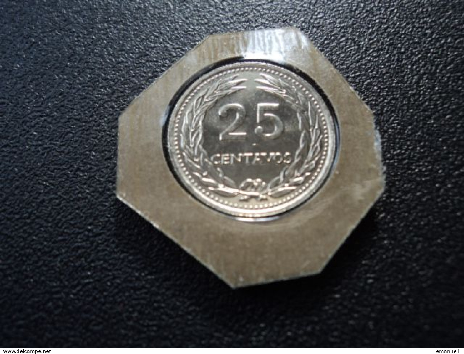 EL SALVADOR : 25 CENTAVOS   1977(a)   KM 153    NON CIRCULÉE * - Salvador