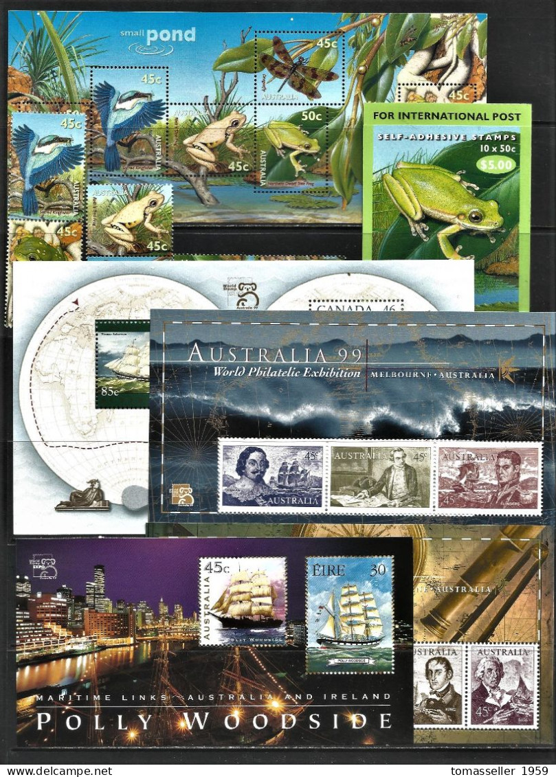 AUSTRALIA  1999 Year Set.MNH* - Años Completos