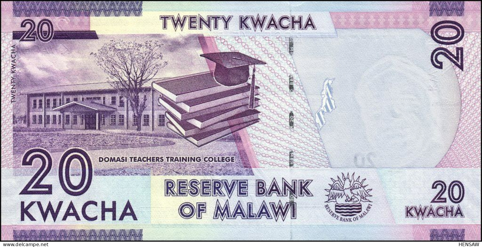 MALAWI 20 KWACHA 2012 P 57a UNC NUEVO SC - Malawi