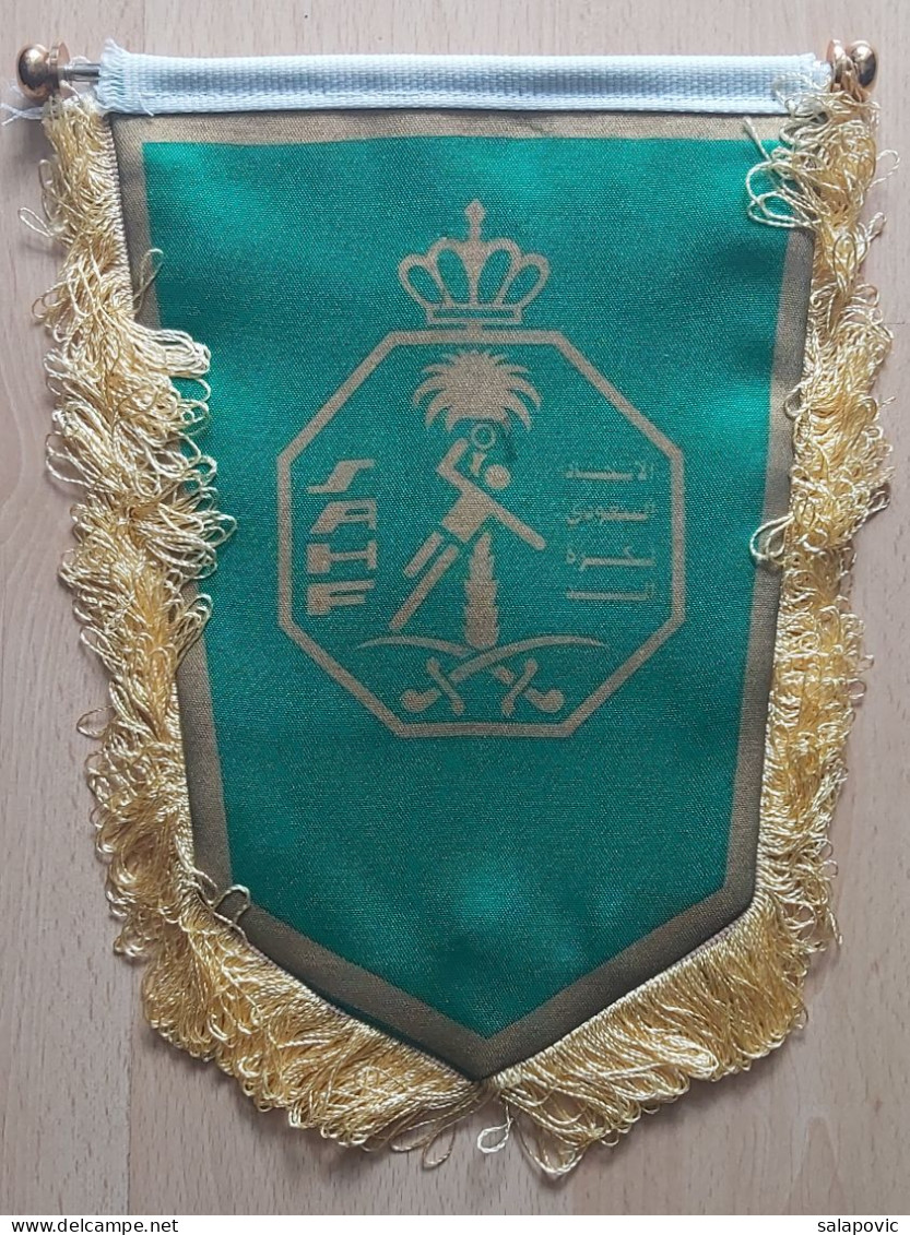 SAHF Saudi Arabia Handball Federation Association Union PENNANT, SPORTS FLAG FLAG ZS 1 KUT - Handbal