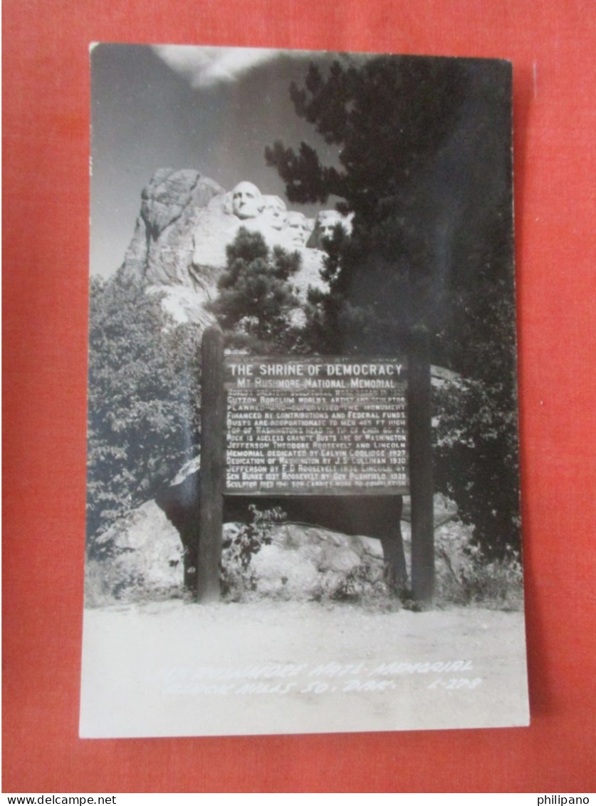 National Monument. Black Hill.   South Dakota     Ref 5992 - Altri & Non Classificati