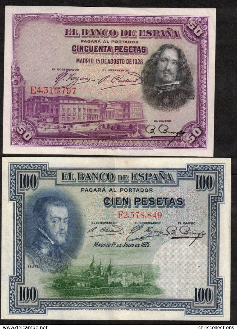 ESPAGNE - Lot De 3 Billets D'Espagne - Colecciones