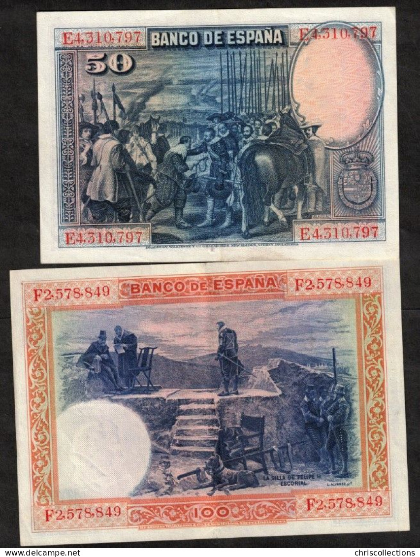 ESPAGNE - Lot De 3 Billets D'Espagne - Collezioni