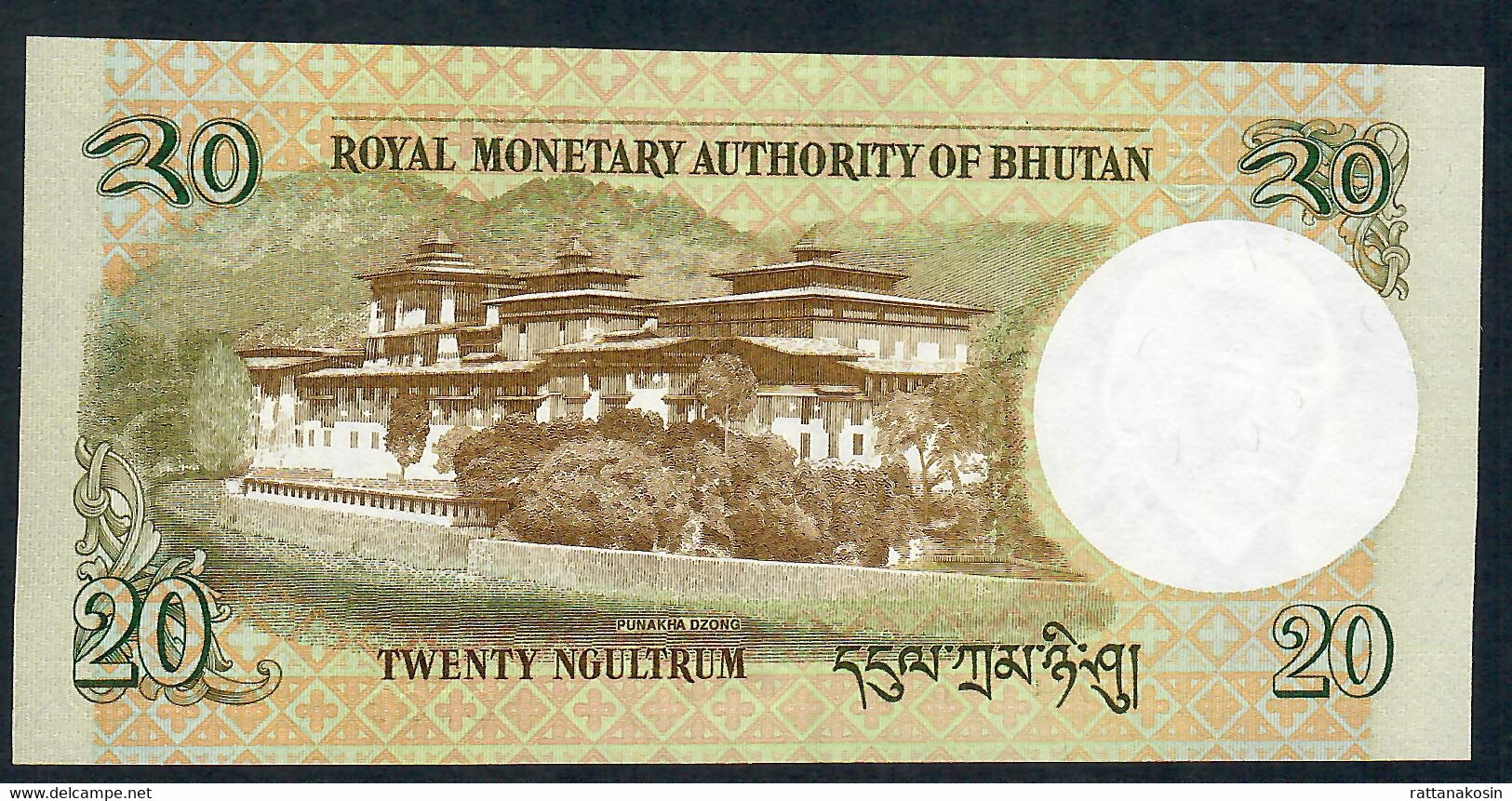 BHUTAN P30a 20 NGULTRUM 2006     UNC. - Bhután