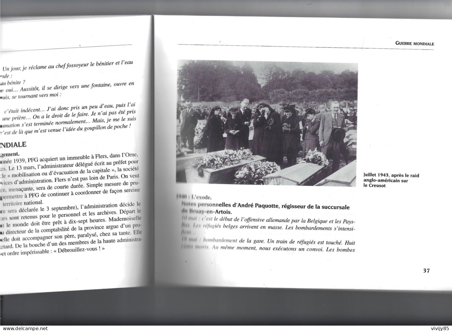 Livre Illustré " Notre Histoire , Groupe Pompes Funèbres Générales " - PARIS-RENNES-ROUEN-REIMS - Sin Clasificación