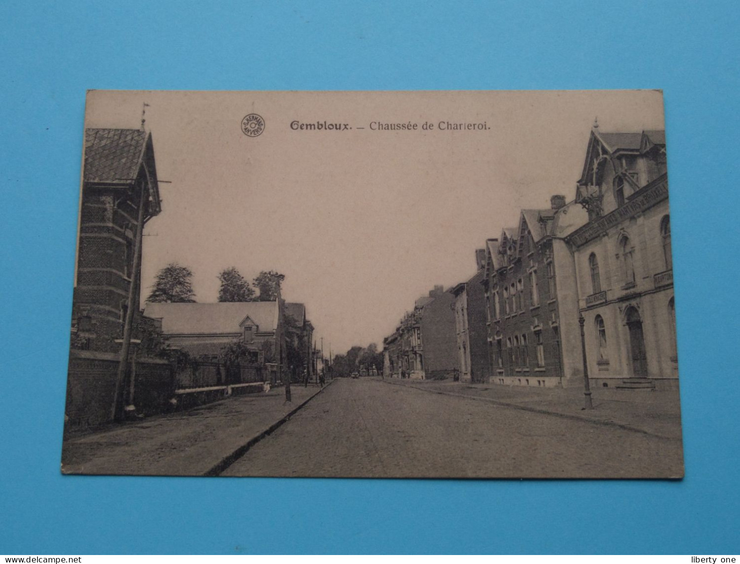 Chaussée De Charleroi> Gembloux ( Edit. : G Hermans ) Anno 19?? ( Zie / Voir Scan ) ! - Gembloux