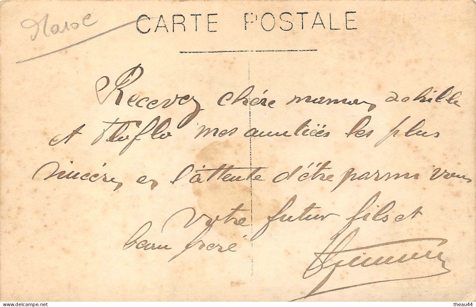 ¤¤   -   MAROC Occidental   -  Carte-Photo D'un Groupe De Coloniaux En 1918  -   ¤¤ - Other & Unclassified
