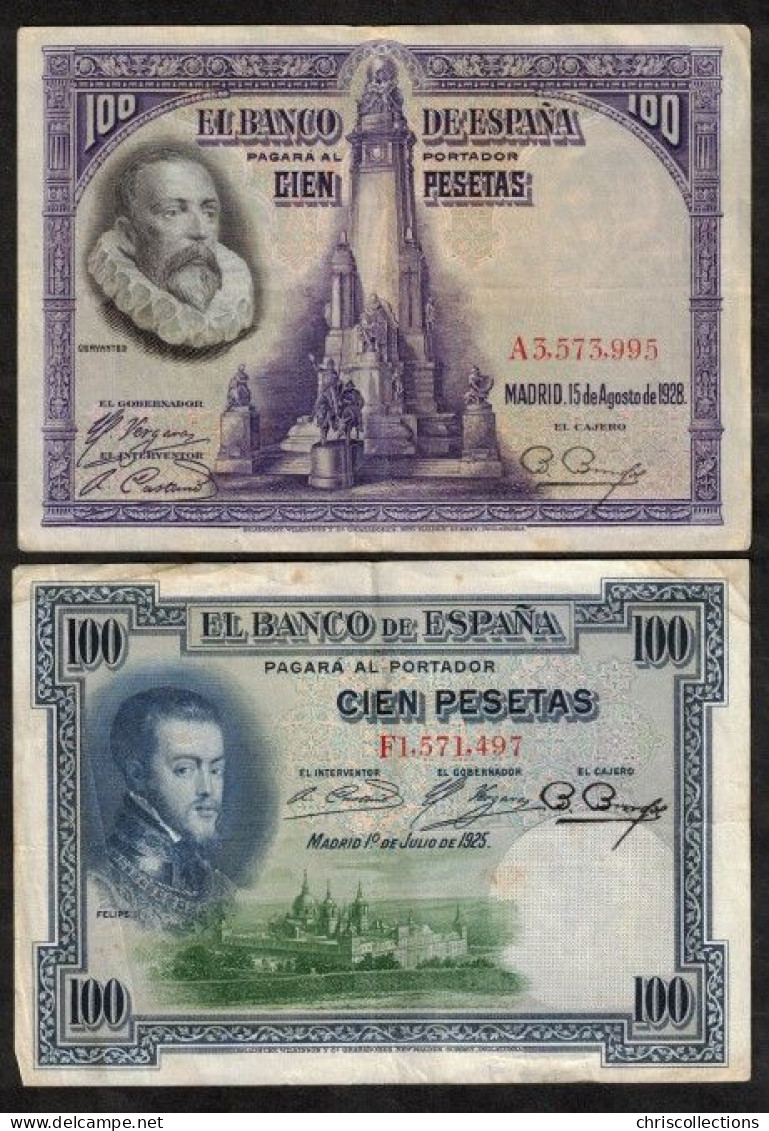 ESPAGNE - Lot De 8 Billets D'Espagne - Collezioni