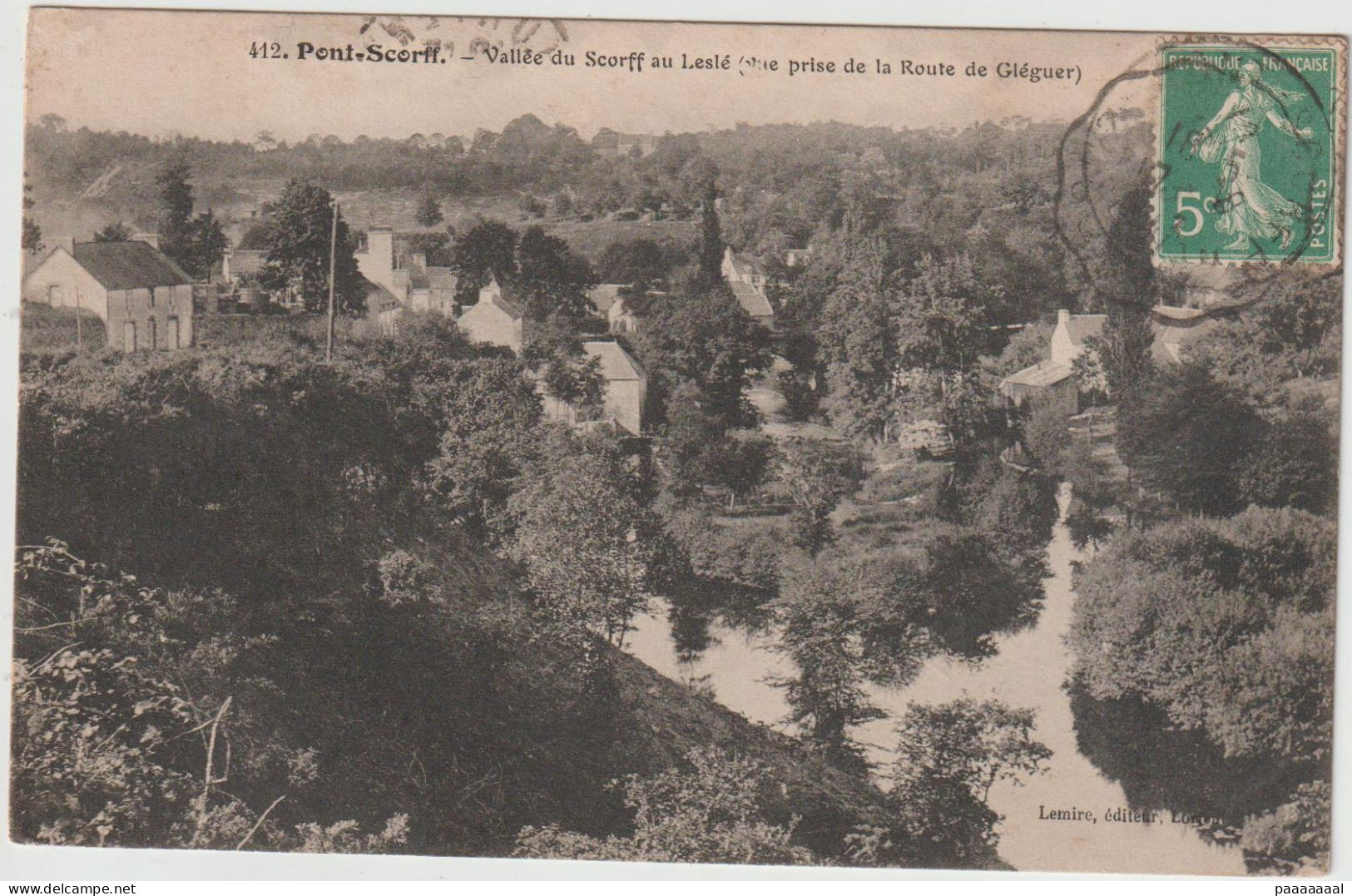 PONT SCORFF  VALLEE DU SCORFF AU LESLE - Pont Scorff