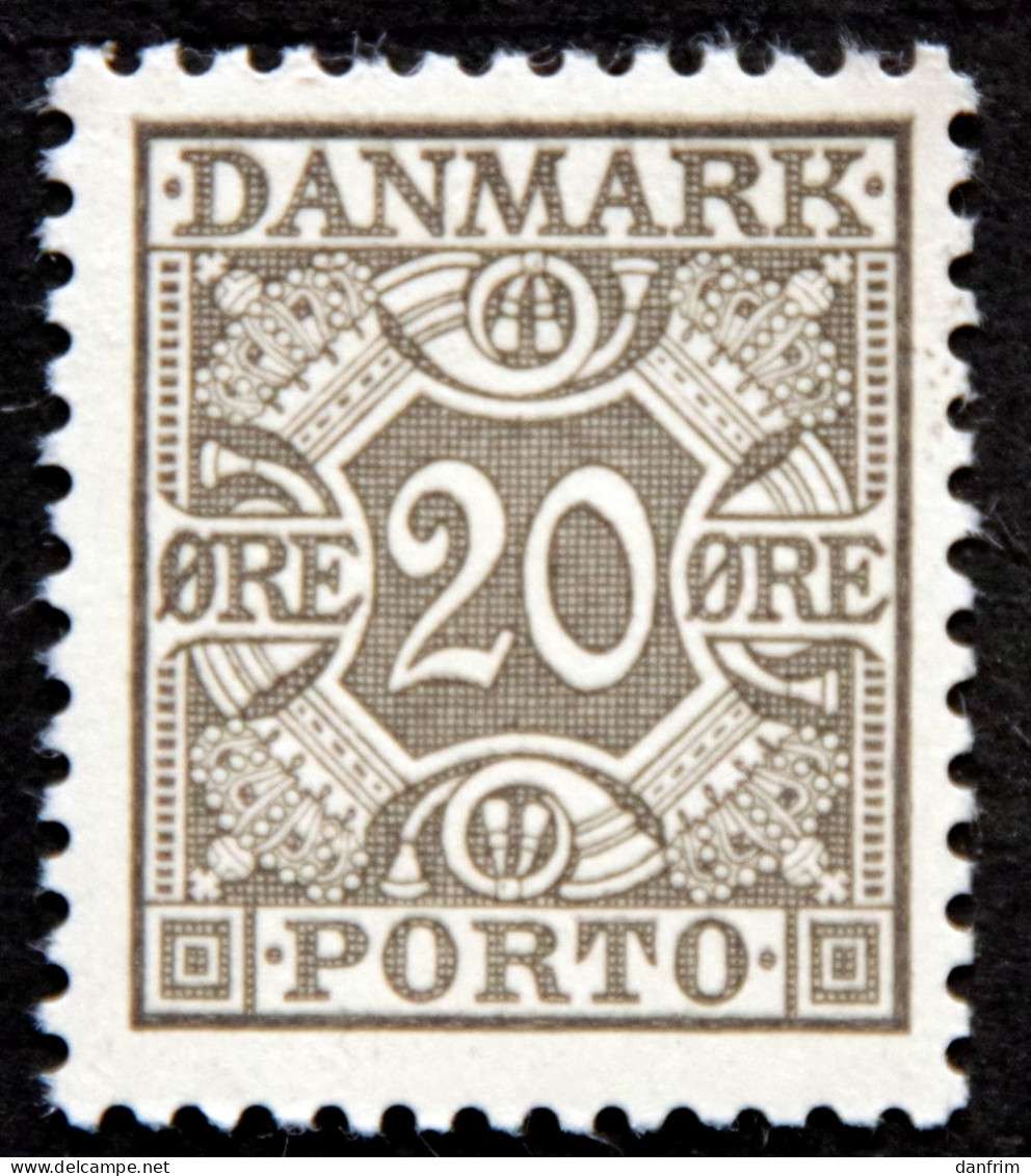 Denmark 1934  MiNr.29   MNH ( **) ( Lot G 1176 ) - Segnatasse