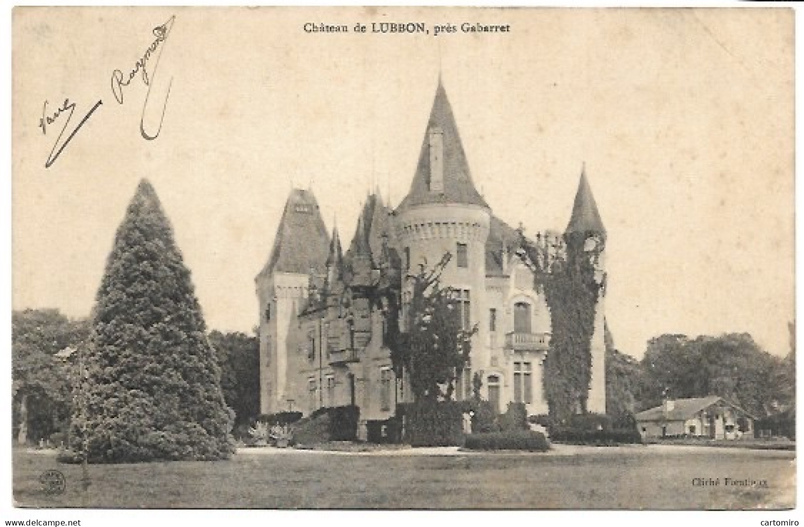 40 Gabarret - Chateau De Lubbon - Gabarret