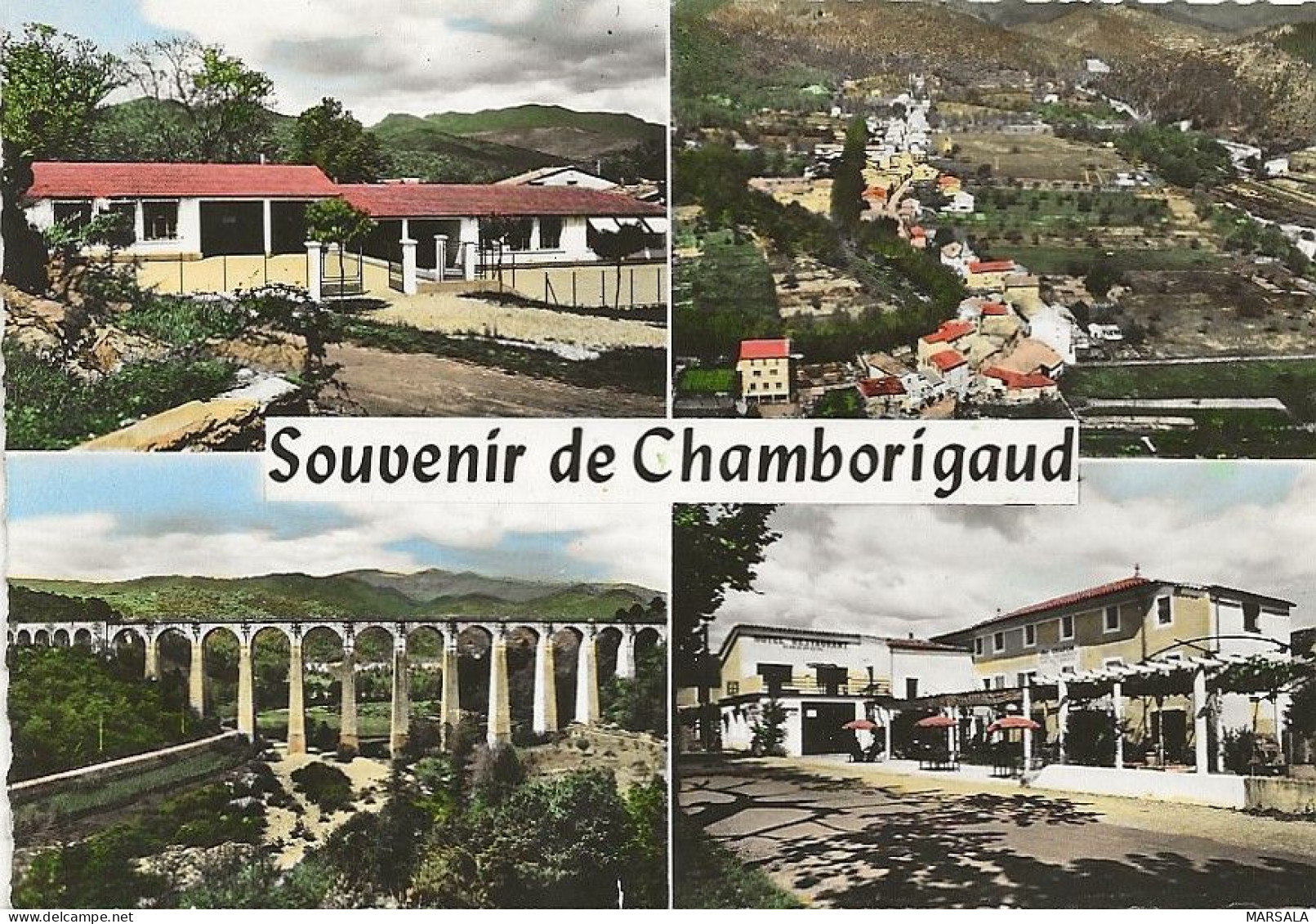 CPSM  Chamborigaud  Multivue - Chamborigaud