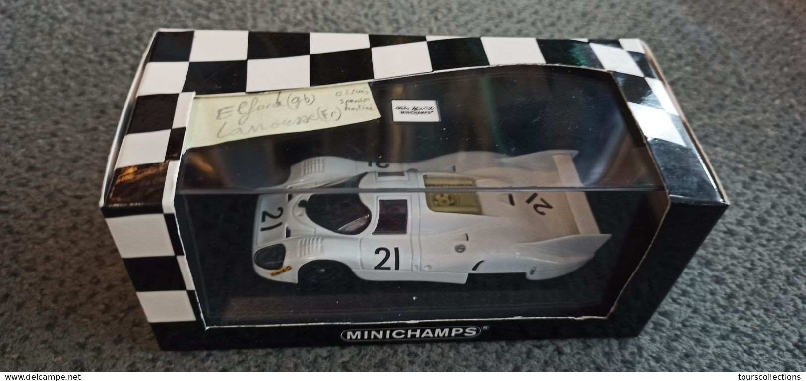 1/43 MINICHAMPS PORSCHE 917 L LE MANS 1971 TRIAL ESSAIS 24H N° 21 Elford Larousse Ref 430 716721 - Minichamps