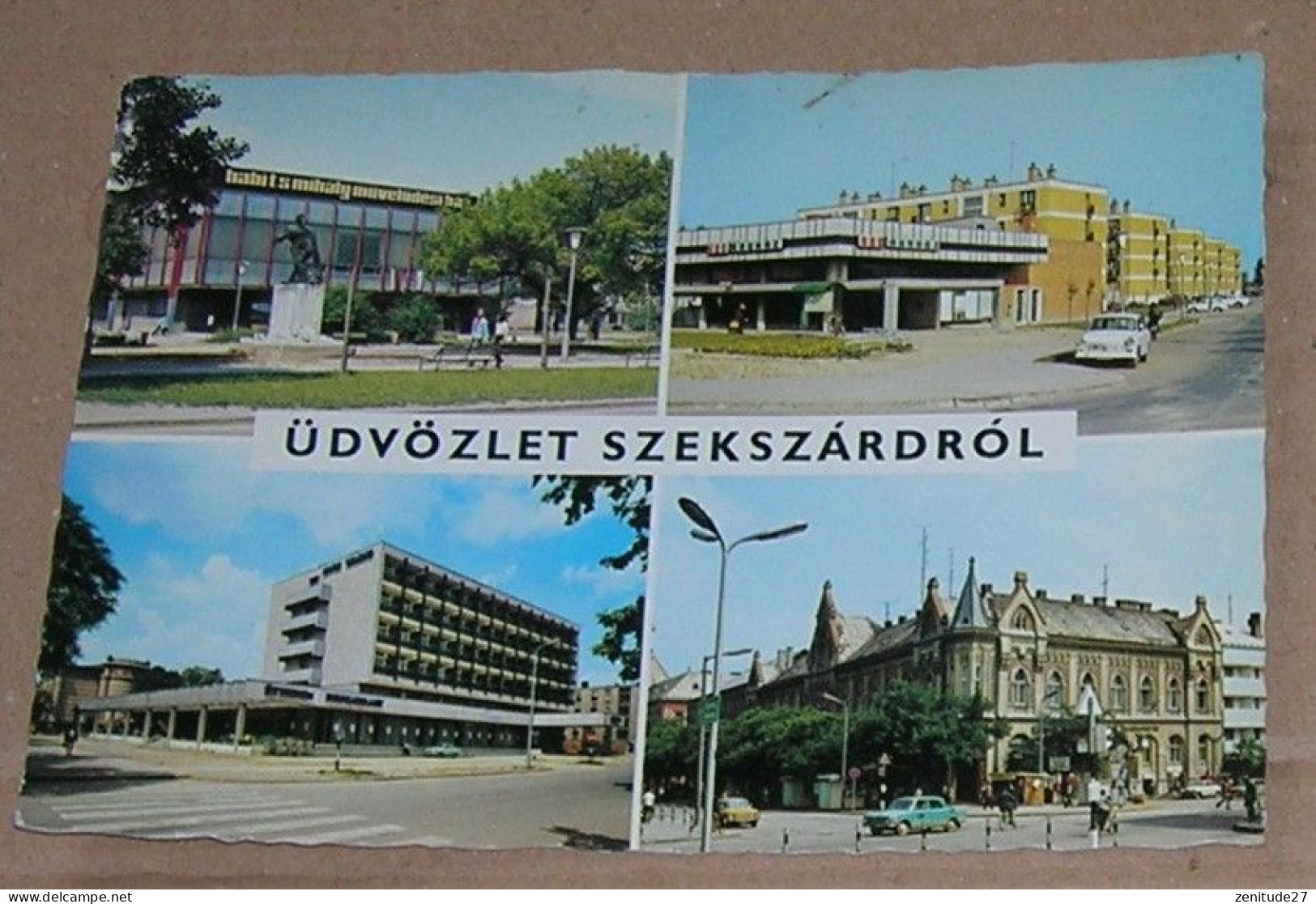 Hongrie - Udvözlet Szekszardrol  Ecrite En Espéranto - 1976 - Esperanto