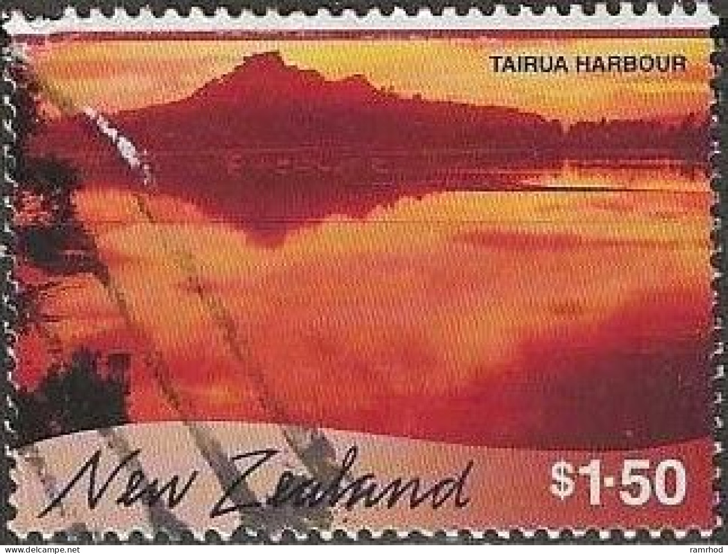 NEW ZEALAND 2000 Scenic Reflections - $1.50 - Tairua Harbour, Coromandel Peninsula FU - Gebraucht