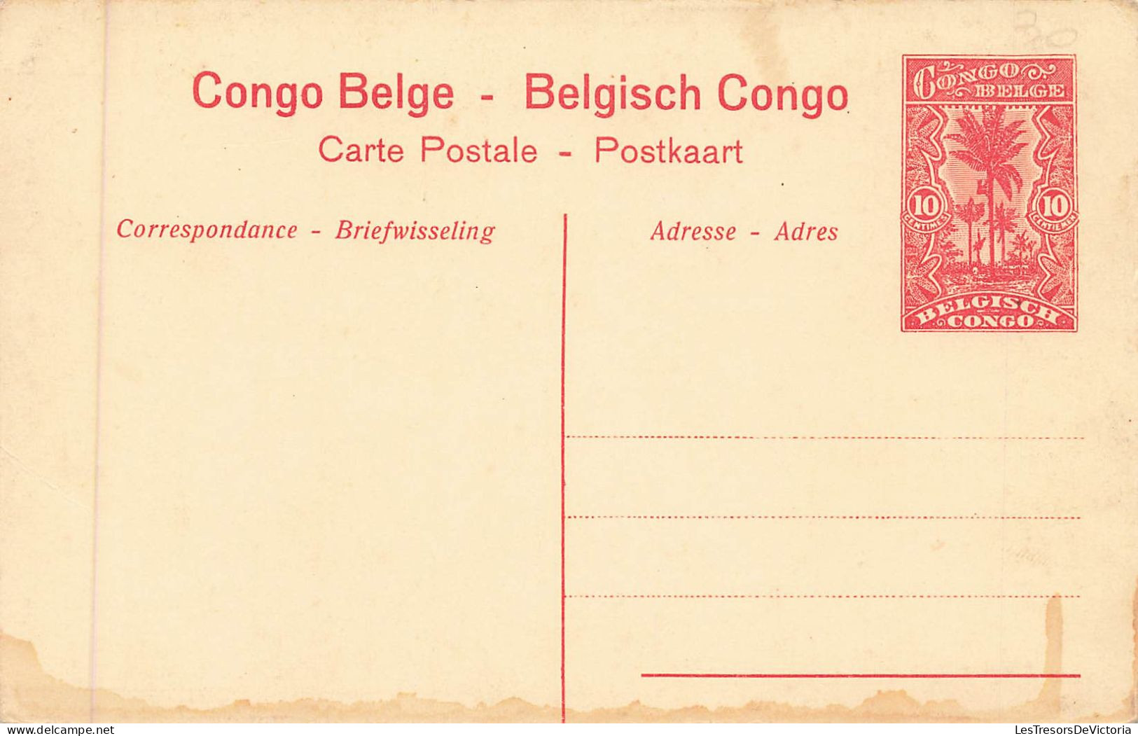 Congo Bekge - Rassemblement De Travailleurs à Irebu - Carte Postale Ancienne - Kinshasa - Leopoldville (Leopoldstadt)