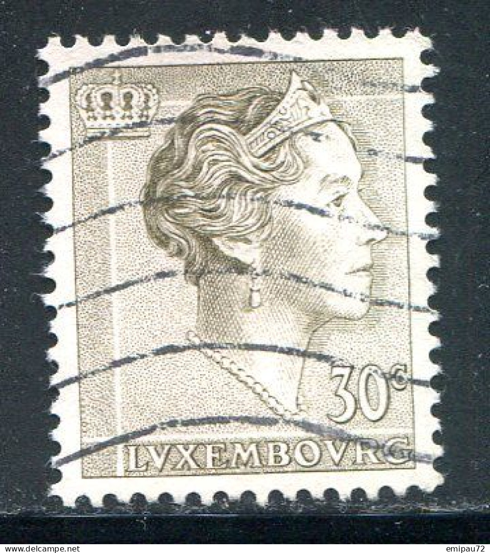 LUXEMBOURG- Y&T N°581- Oblitéré - 1960 Charlotte, Diadem