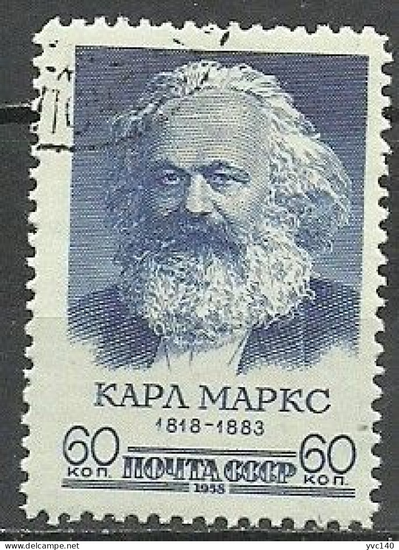 Russia; 1958 Death Anniv. Of Karl Marx - Karl Marx