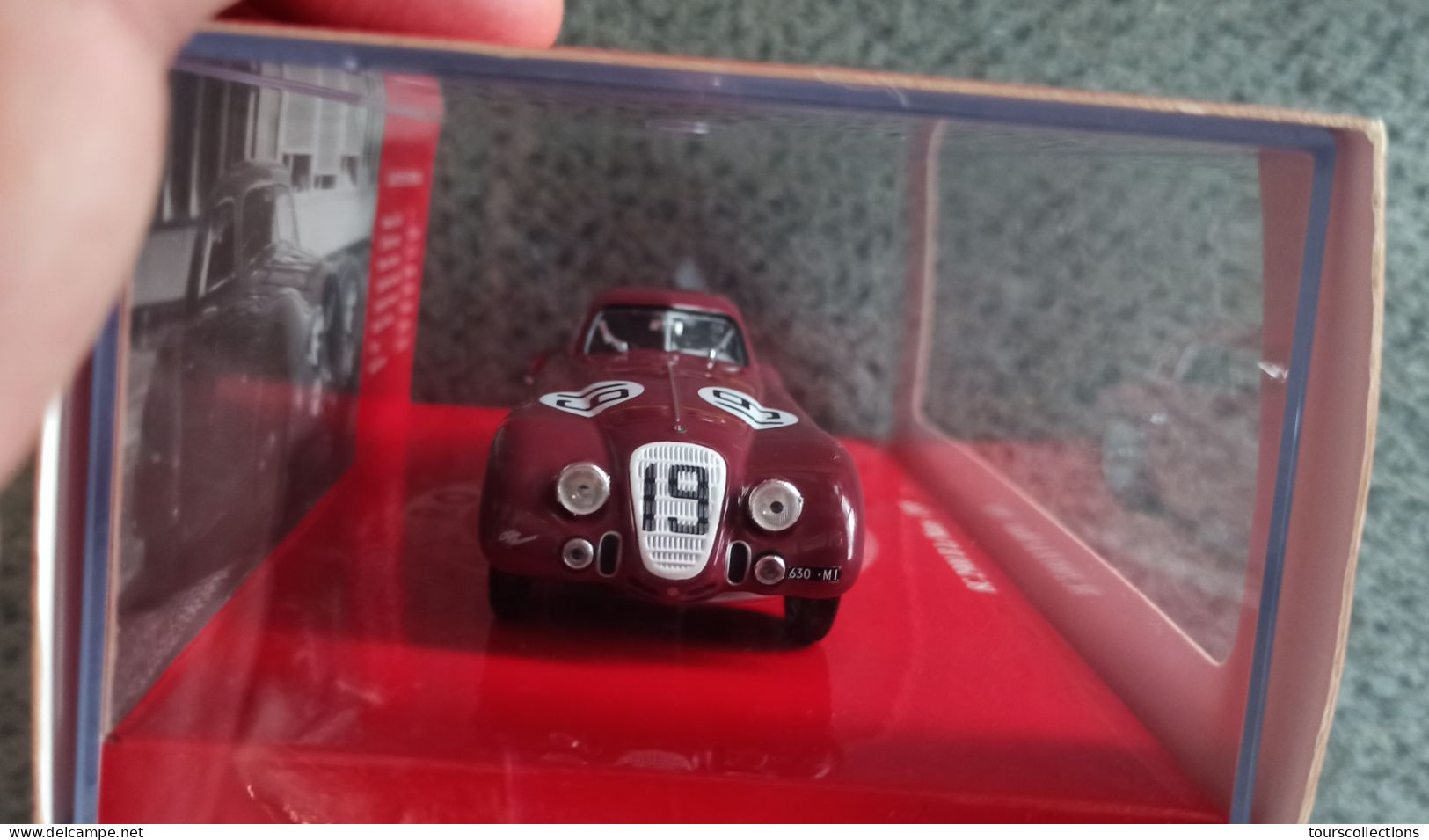 1/43 LE MANS 1938 ALFA ROMEO 8C 2900 B Sommer Biondetti N° 19 - Minichamps