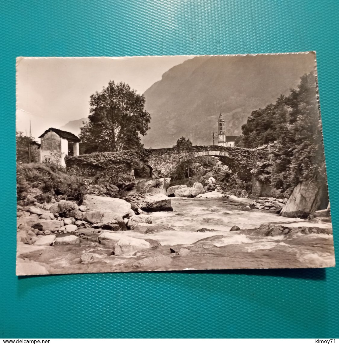 Giornico - Antico Ponte Romanico Sul Ticino. Viaggiata 1958 - Giornico